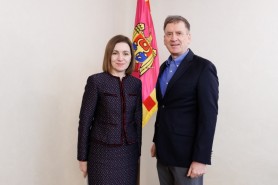 Maia Sandu a discutat cu o delegație de experți americani. Ce subiecte au fost abordate